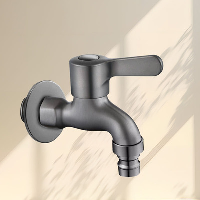 A356C短長(zhǎng)洗衣機(jī)小龍頭（灰）