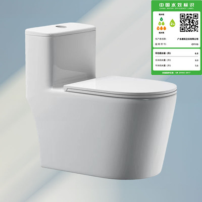 CY113特座便器（PP盖板)