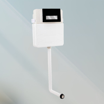 T249B亮黑面板暗藏式水箱（无架）