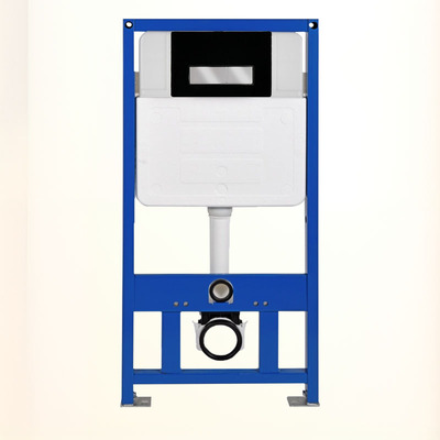 T248B亮黑面板暗藏式水箱