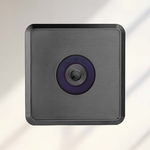 IU124BAC配背进水水箱式小便斗暗装交流感应小便阀(枪灰带按键)