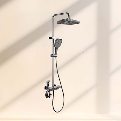 3B353C四功能琴键淋浴龙头（灰）