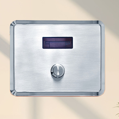 IF116D电池式暗装感应大便阀（带按钮）