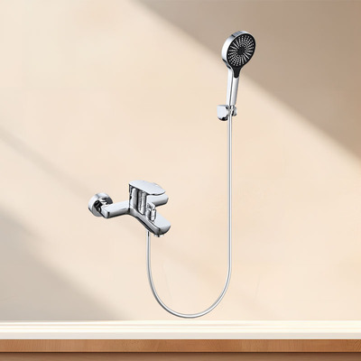 3B234单柄冷热浴缸龙头套装