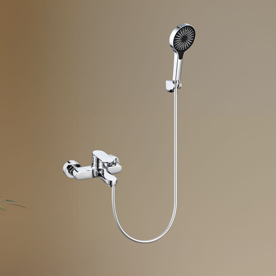 7B202单柄冷热浴缸龙头套装