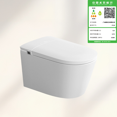 IT-33水箱轻智能挂便器(手动+水箱)